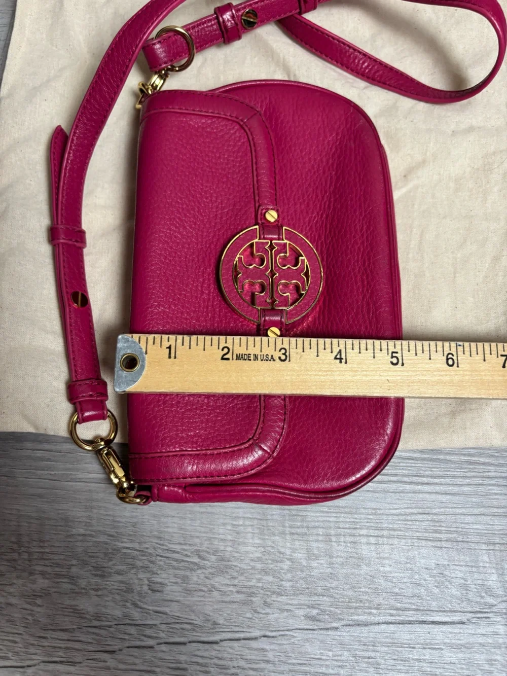 Tory Burch Amanda Pink Crossbody